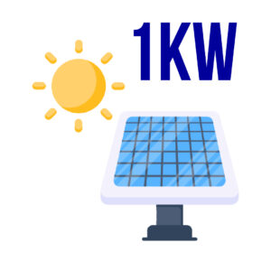 Sistema photovaltico 1 Kw