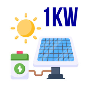 Sistema Photovaltico 1 Kw + Sistema de respaldo 1 Kw