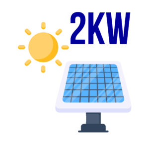 Sistema photovaltico 2 Kw